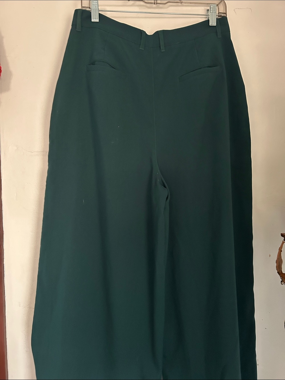 Modcloth dark green High-Rise Wide Leg Pants - Picture 3 of 3